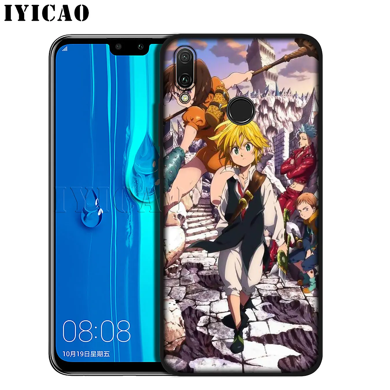 IYICAO 7 pecados capitales Soft Silicone Phone Case for Huawei Mate 30 20 10 Pro Nova 5I 5T 5 4 4E 3i 3 2i Lite Smart |