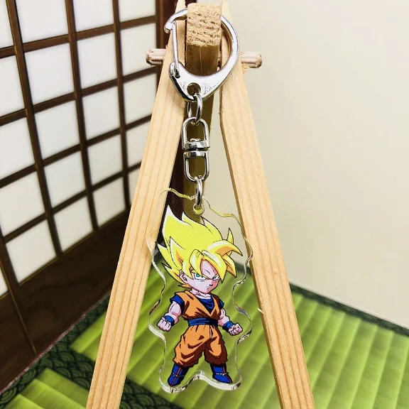 HKXZM Dragon Ball Гоку Гохан Goten шорты Вегета Birusu Whis Cell BUU мультфильм Подвески Брелок