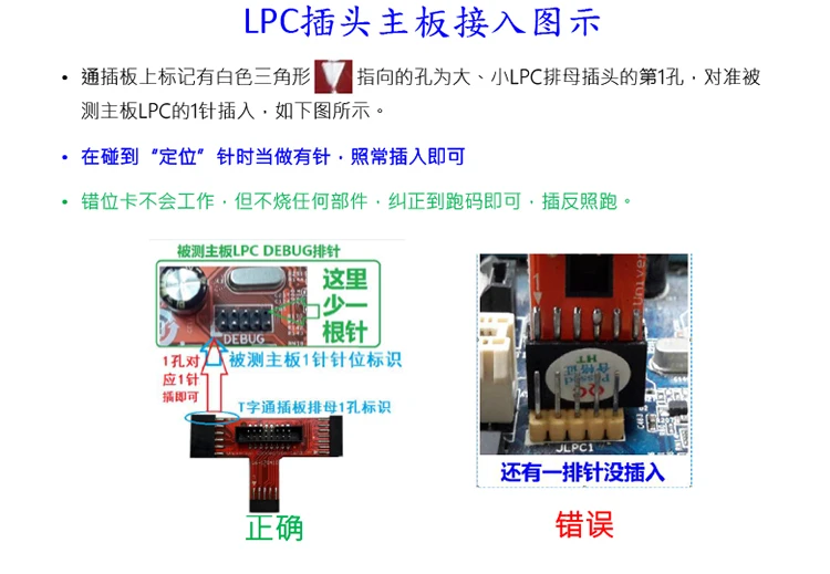 Шесть диагностических карт Тестовая карта Pci-e основная плата обнаружения неисправностей