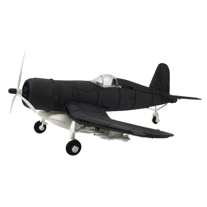 A 1 шт. Сборная модель самолета набор игрушек для мальчиков военный F4U Corsair Fighter 4D модель DIY строительные блоки игрушка для обучения подарки - Цвет: A