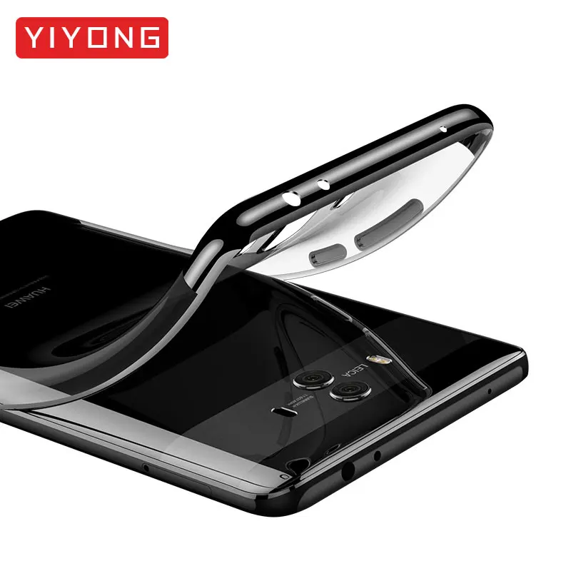Для huawei mate 20 Lite чехол YIYONG роскошное покрытие мягкий для Pro 20X20 силиконовый матовый