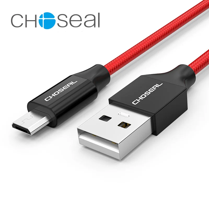 Choseal 30th юбилей тип c Micro USB 2 0 Быстрая зарядка нейлон кабель для передачи данных huawei