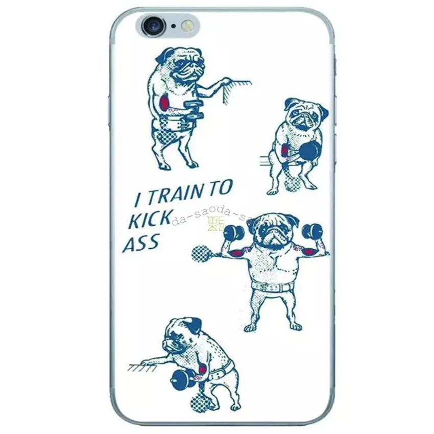 Soft TPU Celular Fundas capa para mobile phone shell For iPhone 5S Cover Fashion cartoon interesting Puppy weight Case |
