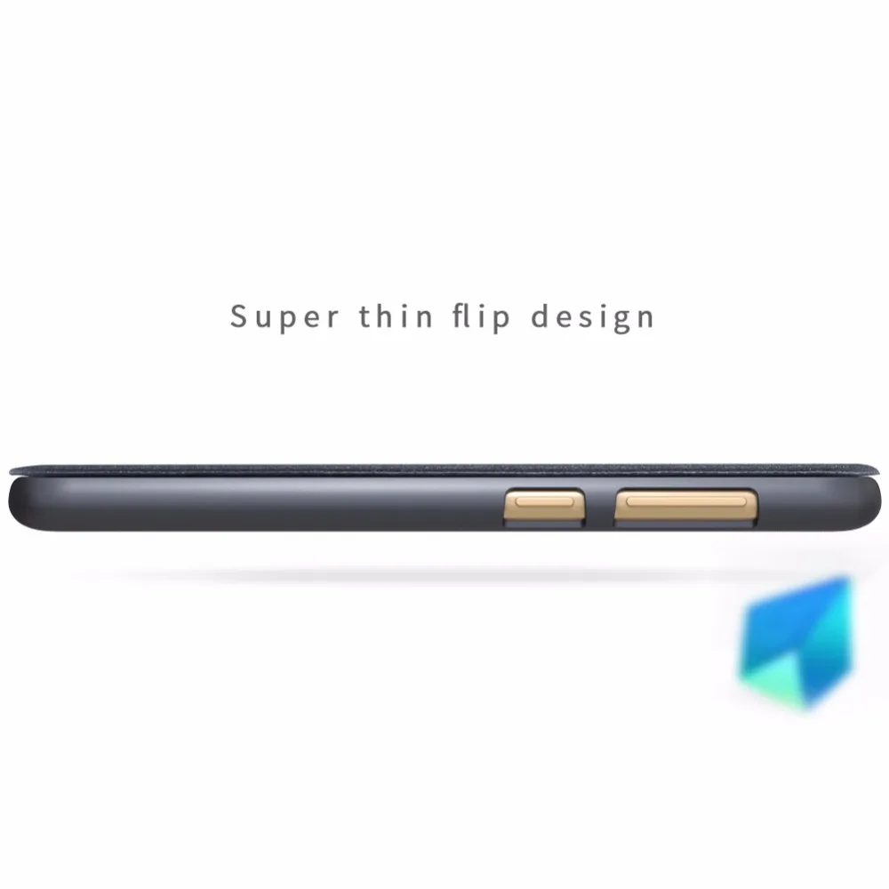 Флип чехол для HUAWEI Y6 Pro 2017 P9 Lite Mini пластиковый из искусственной кожи NILLKIN Sparkle