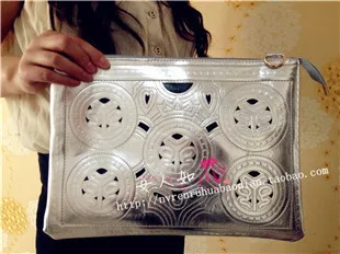 Горячие Мода 2016 года конверт клатч женский кошелек сумочка сумка Золото Вечерний