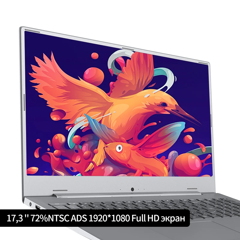 Ноутбук MAIBENBEN XiaoMai6C Plus 17 3 дюймов ултрабук/72% NTSC/4205U/4Г б/128Гб SSD + 1ТБ HDD/DOS ноутбуки с