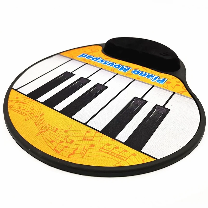 Коврик для мыши с музыкой электрический игрушечный коврик клавишами пианино ПК