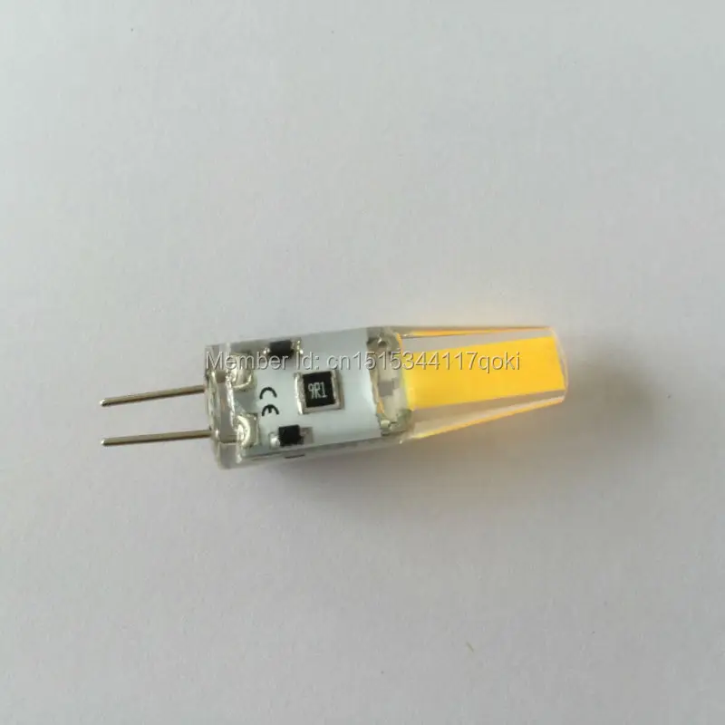 4W G4 1505 COB DC12V 400 500LM теплый белый или холодный естественный декоративный