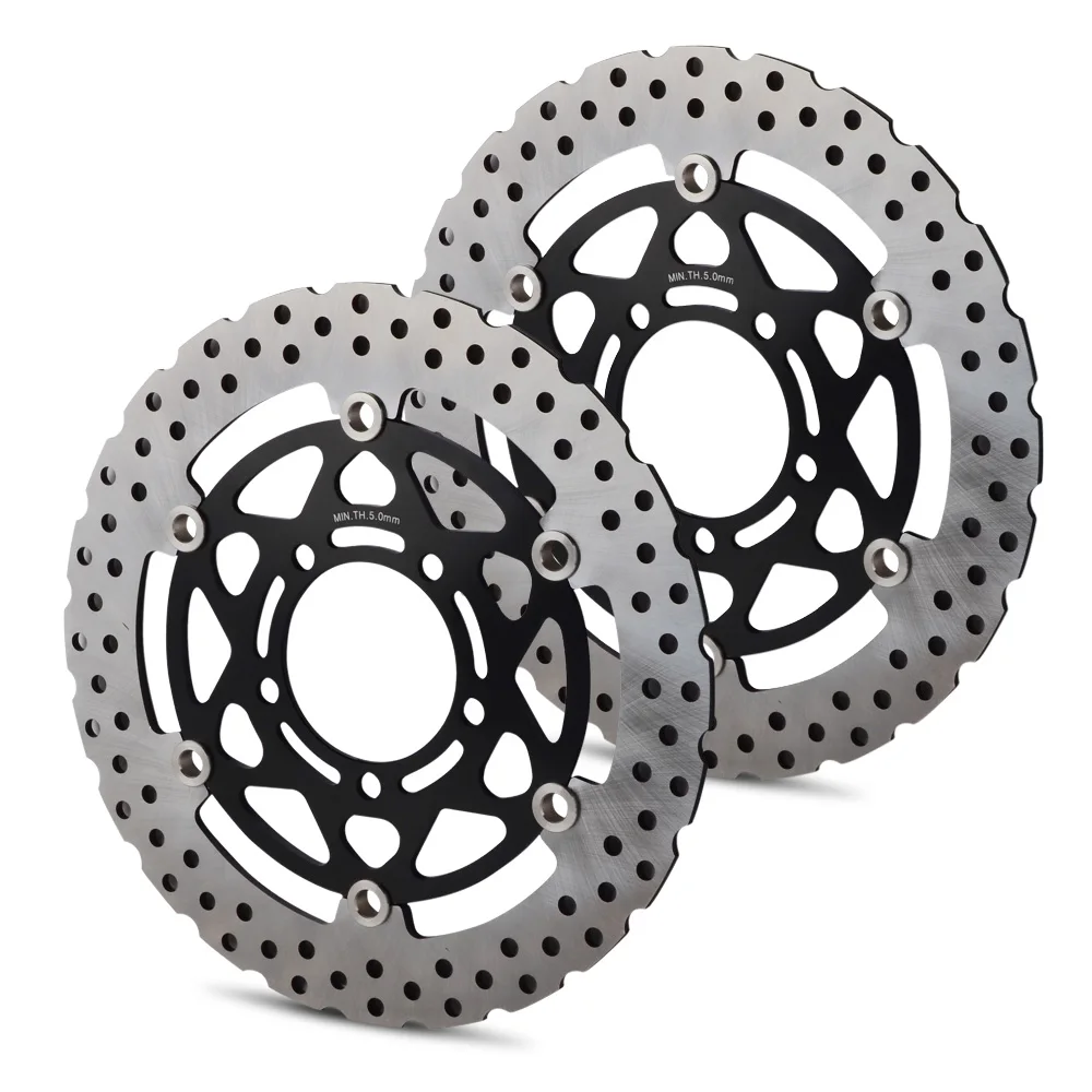 Диск переднего тормоза мотоцикла для Kawasaki Z1000 Z750 2007-2012 Z 750 1000 R ABS SX ER6F ER6N 650 ZX6R ZX6RR ниндзя ZX-10R 1000
