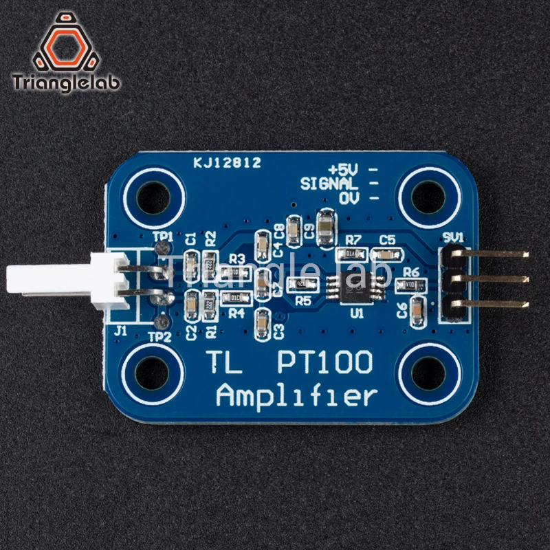 

Trianglelab 3d printer part PT100 Amplifier Board for higher temperatures for E3D V6 HOTEND 2017 PT100 sensor free shipping