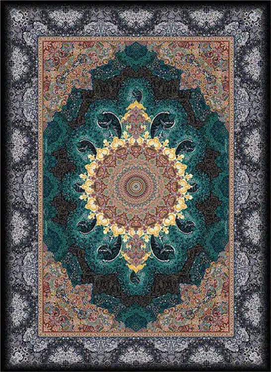 Q Импортные персидские ковры для гостиной, большие, 200x300 см, коврики для спальни и ковры, американский стиль, Турция, для учебы, напольный коврик, ковер - Цвет: Q