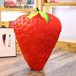 Strawberry 22 фрукты овощи в форме плюшевые игрушки подушка валик клубника манго дуриан киви лук брокколи морковь реалистичный Декор - Цвет: Strawberry