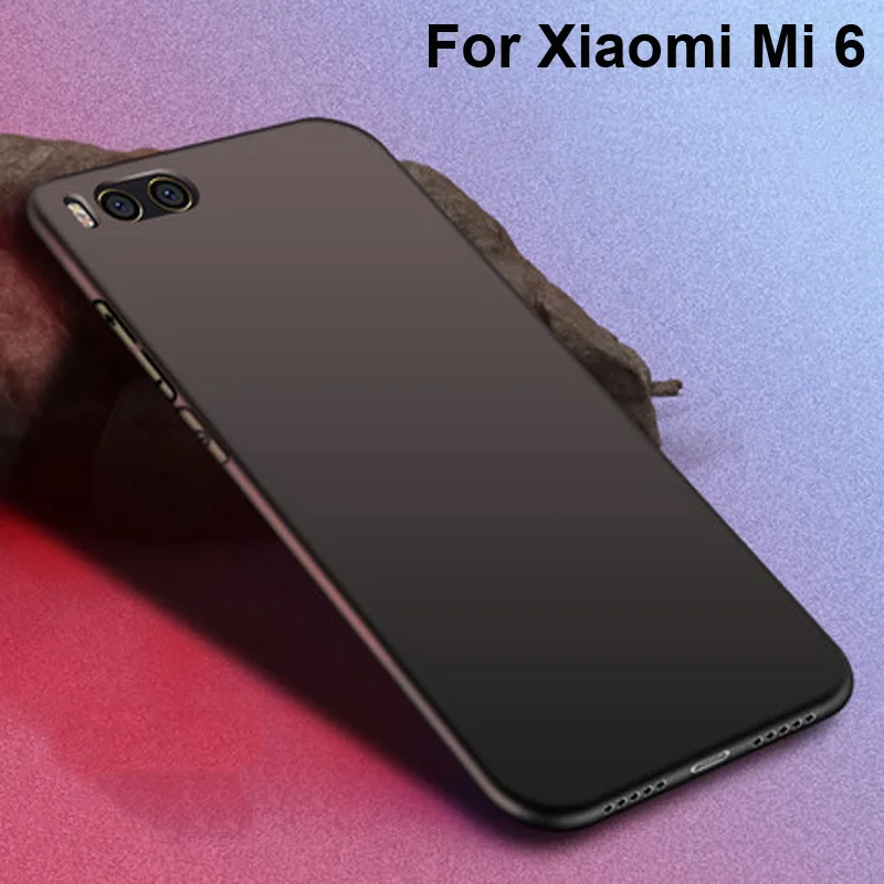 Мягкий силиконовый чехол для Xiaomi Mi 6 Обложка матовый из ТПУ тонкие защитные чехлы