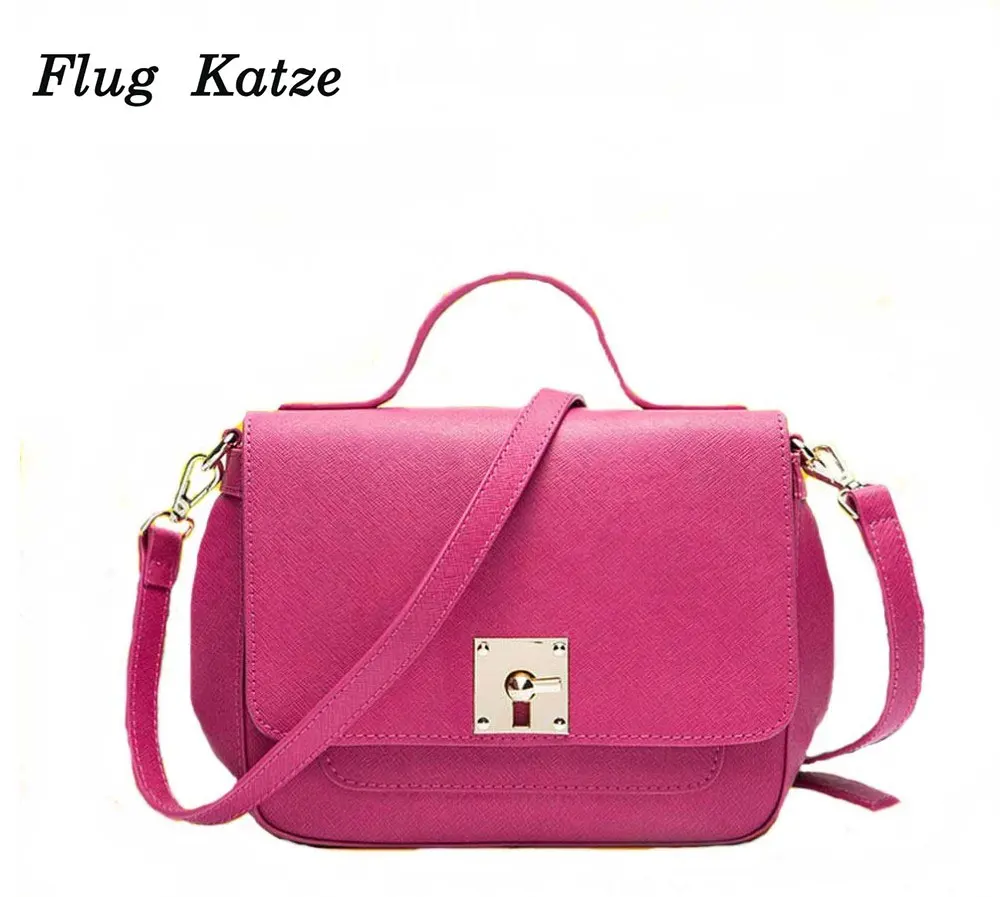 Женская сумка конфетного цвета из зернистой кожи женская через плечо|world handbags|world