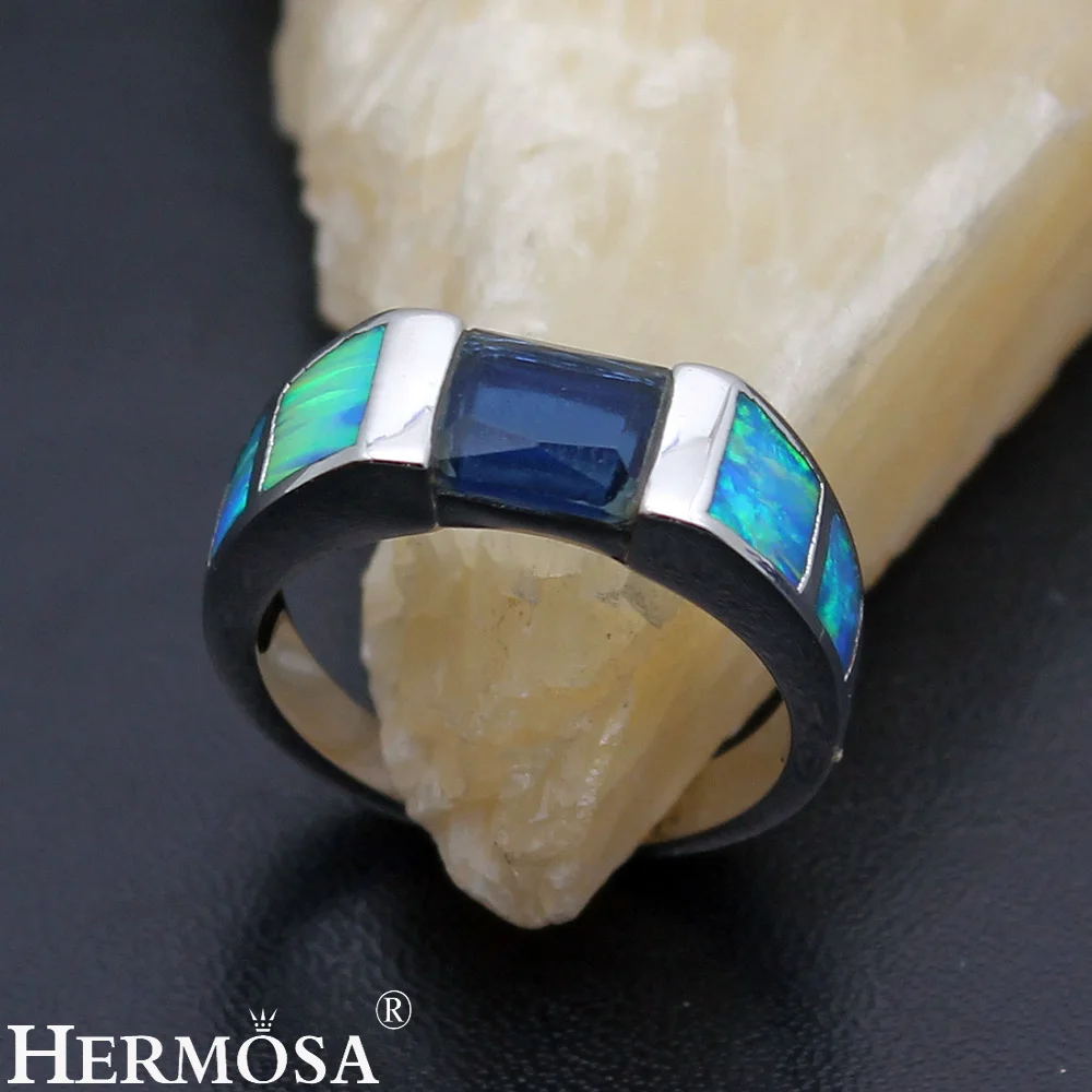 Hermosa изящное ювелирное изделие из драгоценного камня мистический огненный