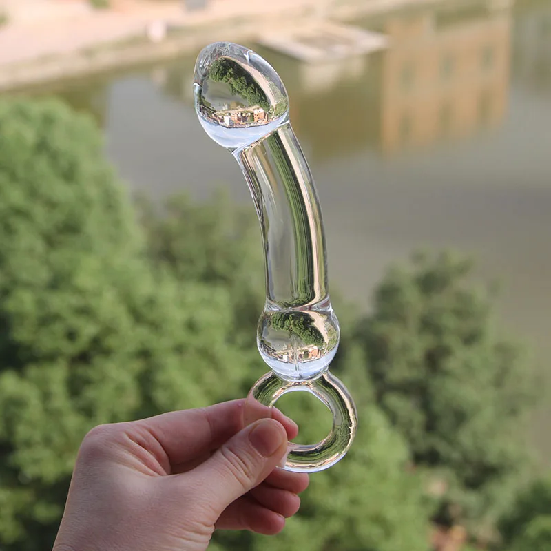 LEten Pyrex Стекло фаллоимитатор искусственный пенис для взрослых Секс-игрушки