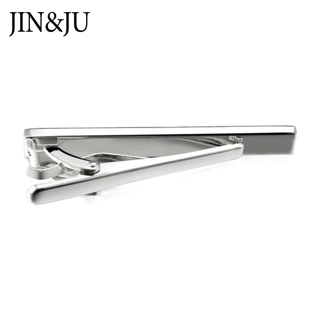 JIN & JU ювелирные изделия Тощий зажим для галстука булавки короткие мужские s