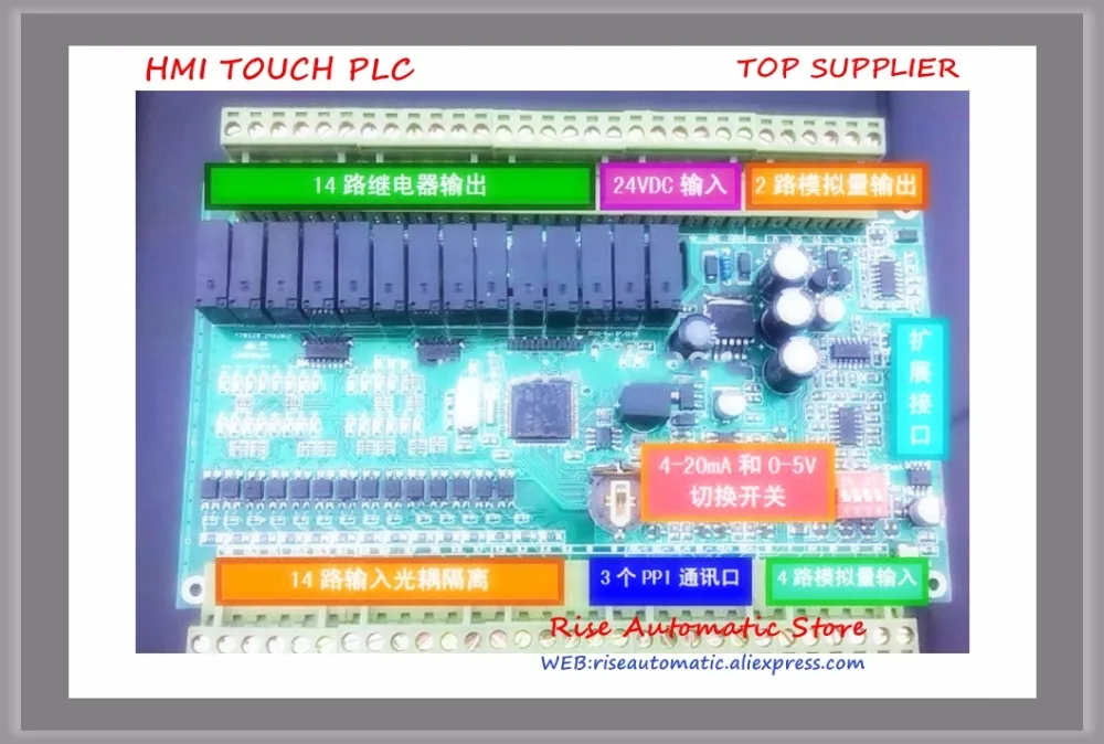 Новый 14 вход релейный выход одноплатный PLC CPU224RXP 28 Замена S7 200 6ES7214 2BD23 0XB0 с