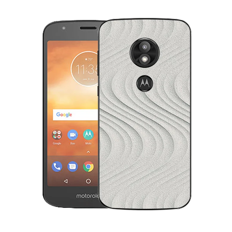 5 2 дюймовый чехол для Motorola E5 Play мягкий силиконовый MOTO E5Play прозрачный из ТПУ с
