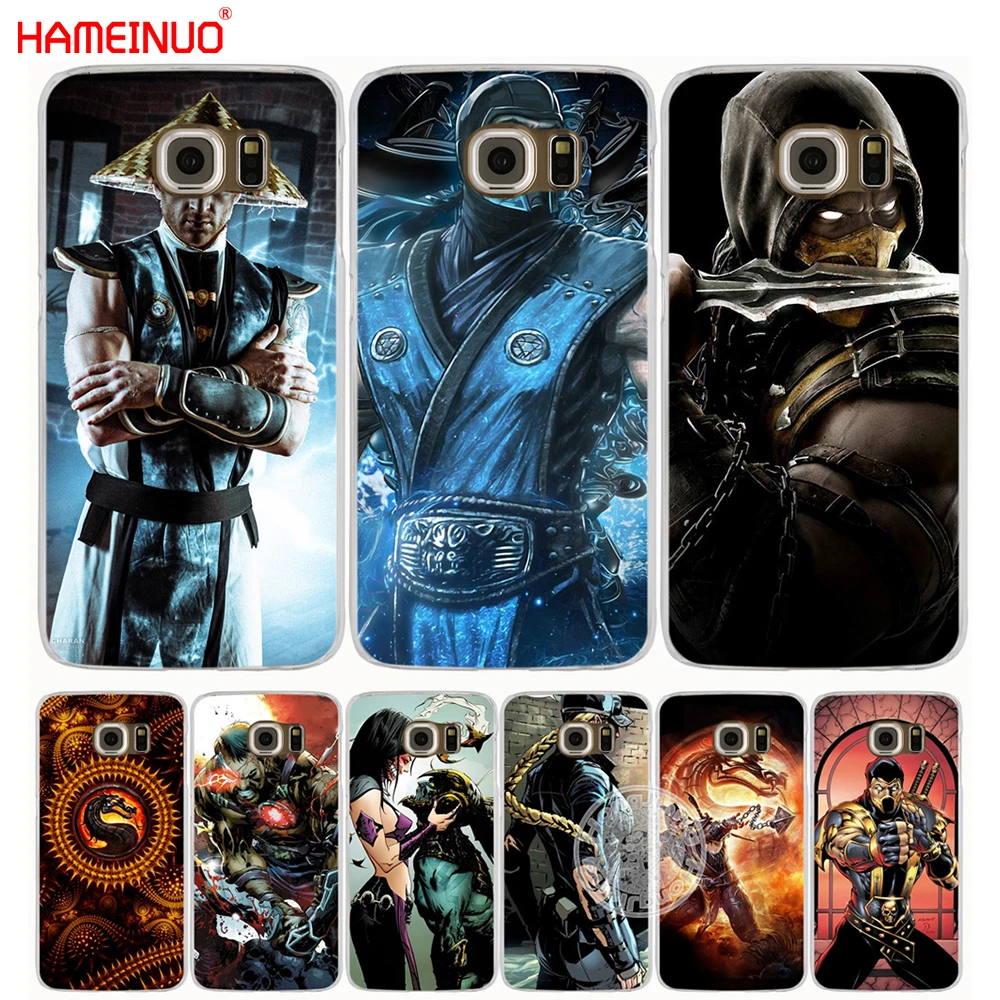 HAMEINUO Scorpion Sub Zero Mortal Kombat x чехол для сотового телефона Samsung Galaxy A3 A310 A5 A510 A7 A8 A9 2016