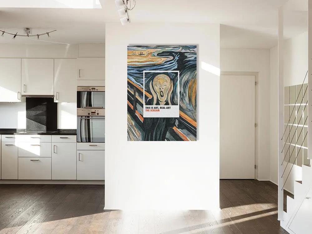 The Scream Skrik creativity Painting Home Kids Baby living Room Bedroom Decor Print Poster Picture Wall Art Canvas | Дом и сад