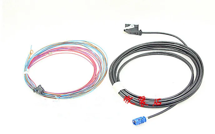 Проводной провод RCD510 RNS510 для камеры заднего вида с RGB подсветкой VW ЭОС Гольф плюс