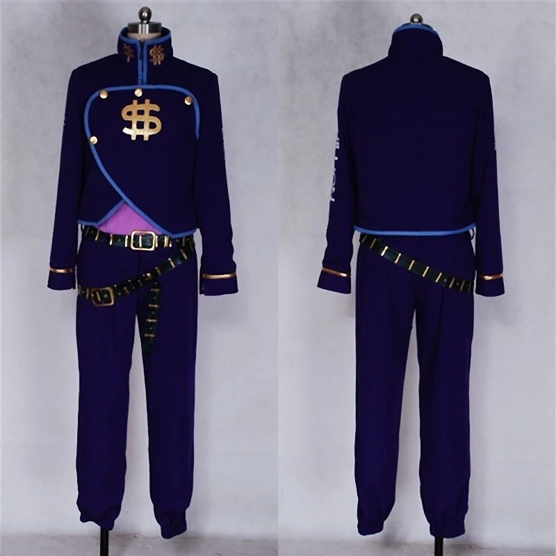 Костюм для косплея из аниме Невероятные приключения Джоджо 4 Nijimura Okuyasu костюм на