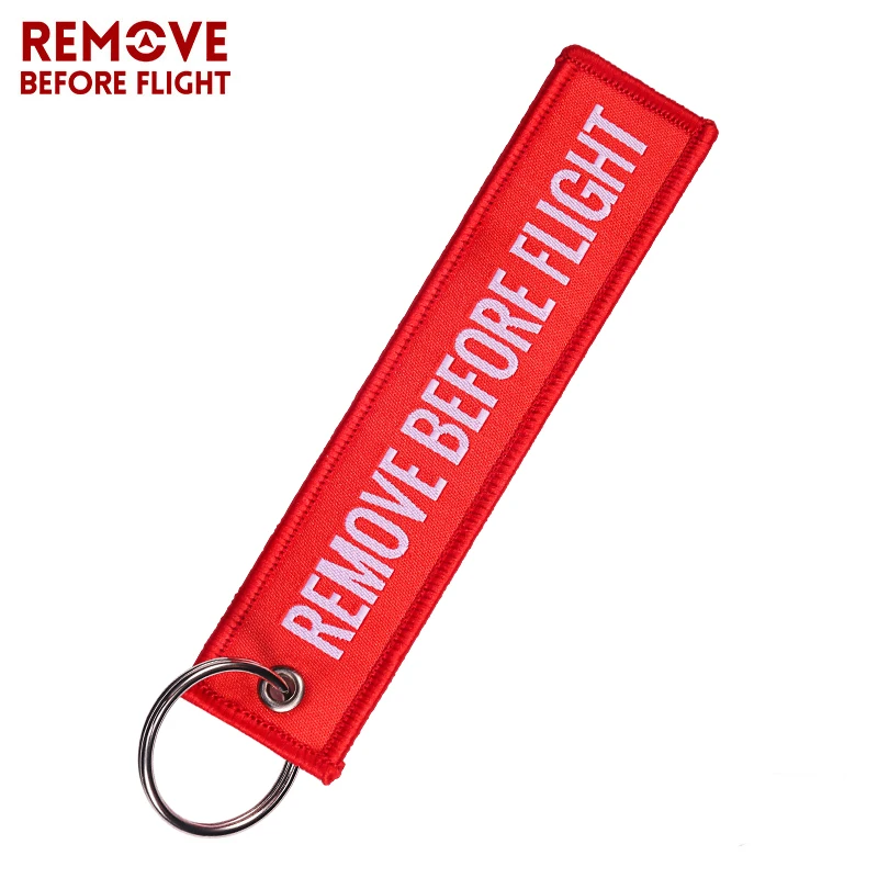 1 шт. брелок для ключей с вышивкой перед полетом|key ring|removable key ringembroidery luggage tags |
