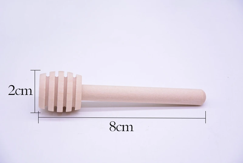 1000 шт 8 см мини деревянные ковши для меда Свадебная Сувенирная деревянная ложка