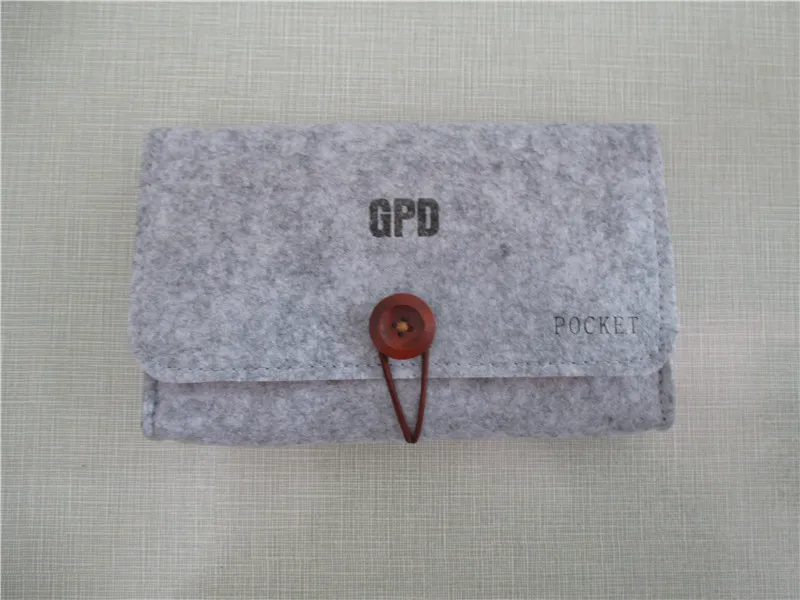 Шерстяной фетровый чехол для ноутбука сумка 7 дюймового кармана GPD система Windows 10