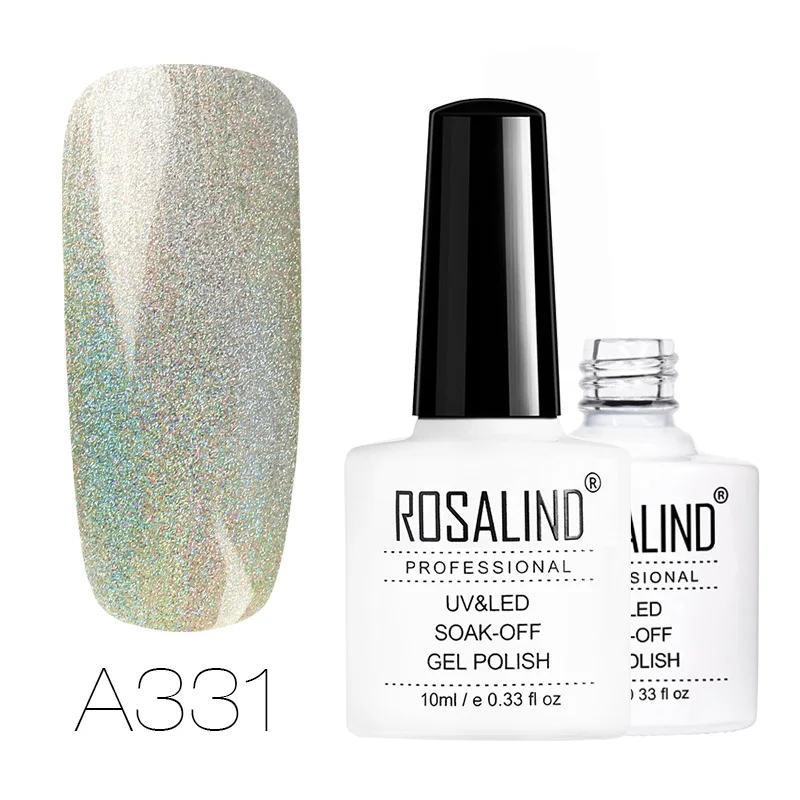 A331 ROSALIND Гель-лак 1 шт. УФ-лак для ногтей Nagellak полуперманентный впитывающий Гель-лак для маникюра Гибридный Гвоздь Грунтовка Гель-лак для ногтей - Цвет: A331