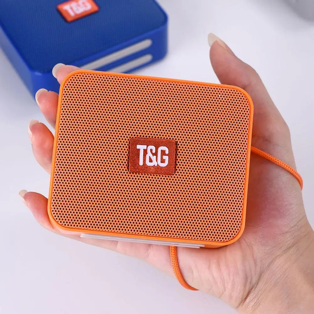 Миниатюрная Bluetooth Колонка Makescc TG166 инновационная квадратная портативная