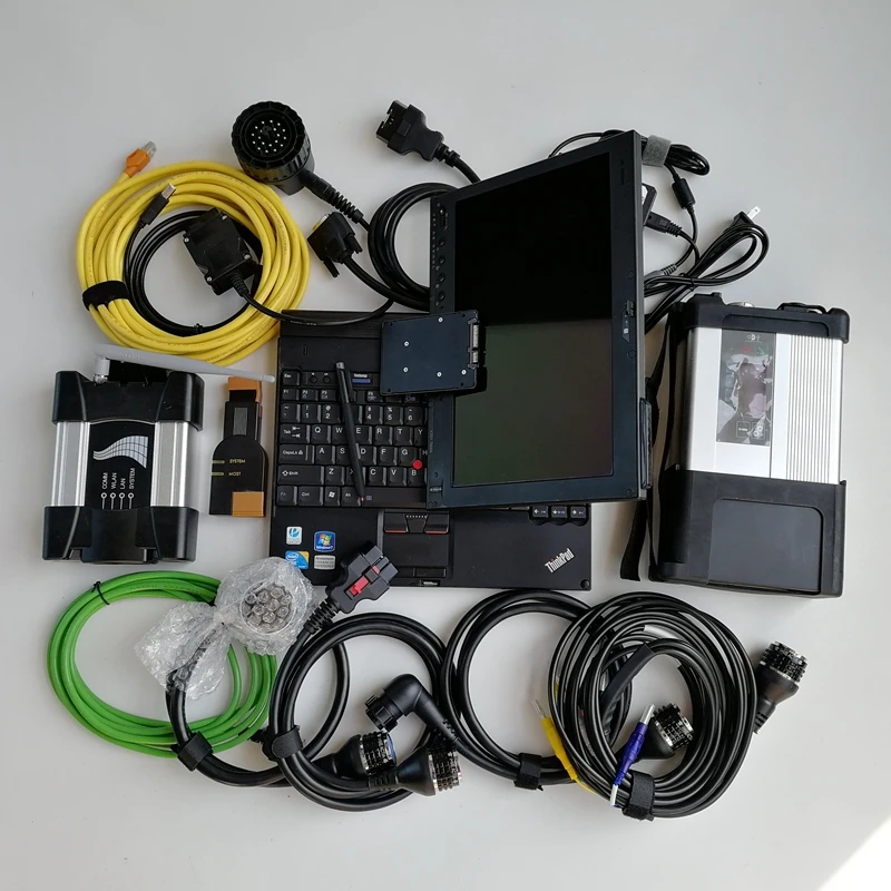 

Mb Star C5 SD Compact 5 and Icom Next wifi with software in used laptop X201T I7 4G 1TB SSD 2in1 Auto Diagnostic tool