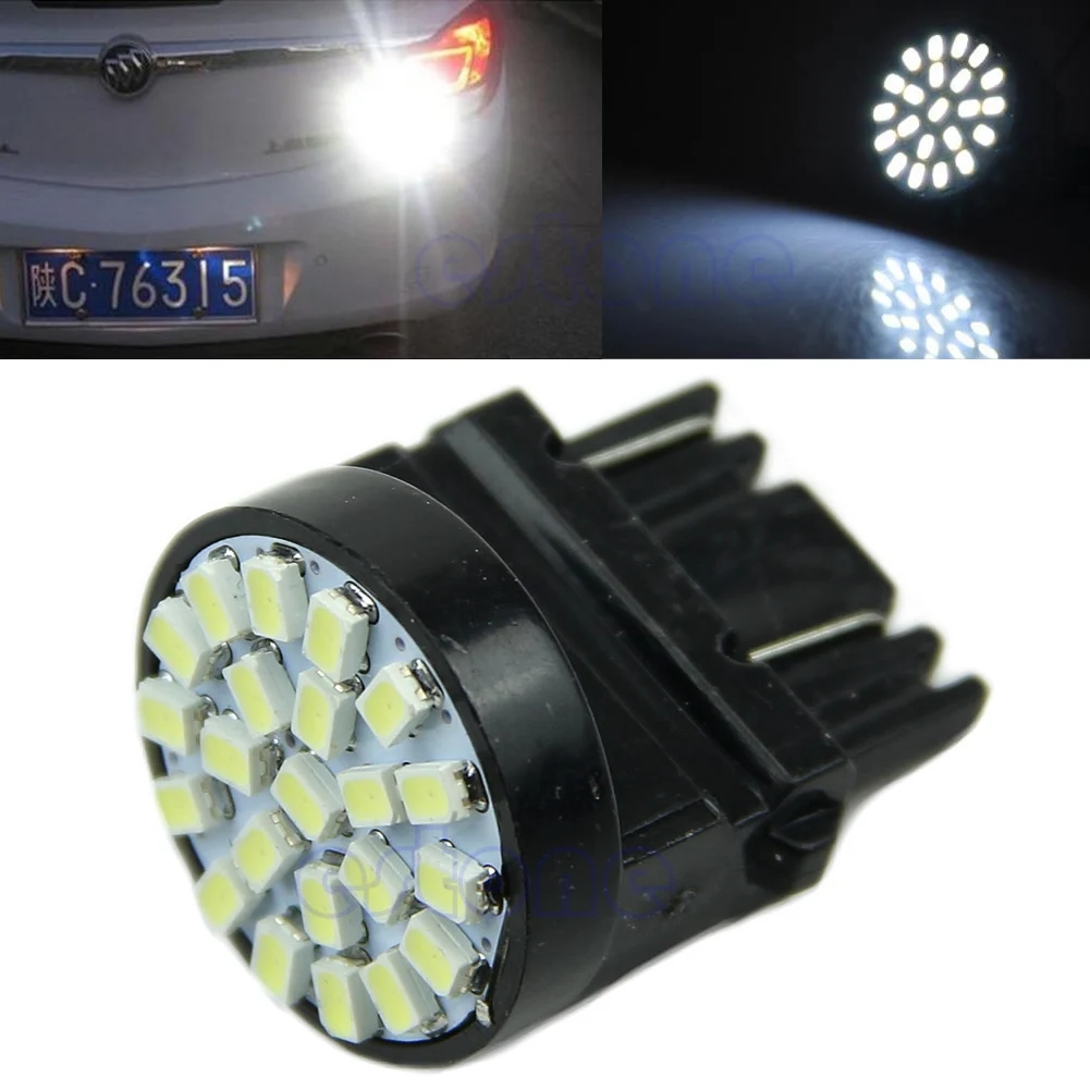 Белый T25 1206 3057 3156 22 SMD светодиодный автомобиля задние тормоза светильник Стоп