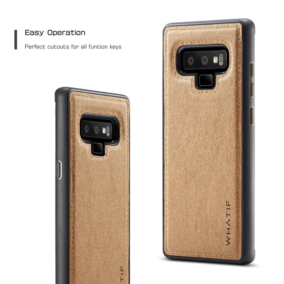 Водонепроницаемый чехол из крафт-бумаги для Samsung Galaxy Note 9 задняя крышка сумка