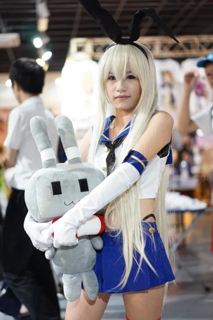 Новая коллекция Kantai костюм для косплея Shimakaze + чулки костюмы на Хэллоуин женщин