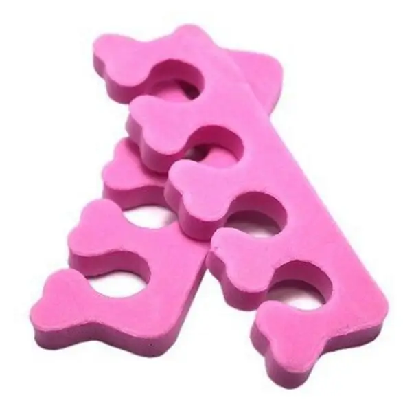 200 шт губчатая пена пальцы большой палец на ноге разделитель мягкие слуховые