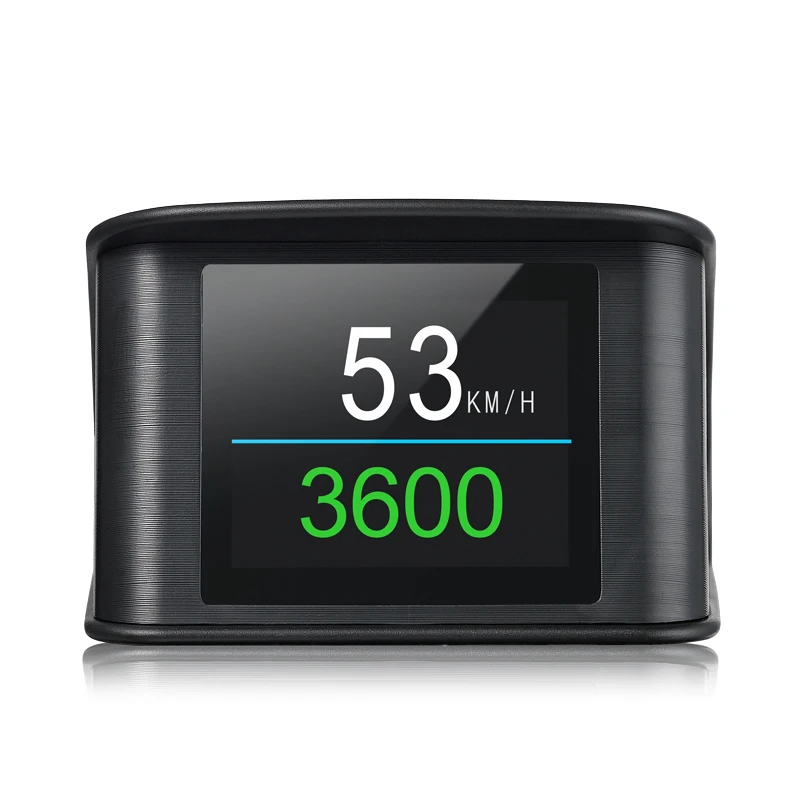 Автомобильный OBD2 GPS Компьютер HUD цифровой OBD спидометр для вождения пробег