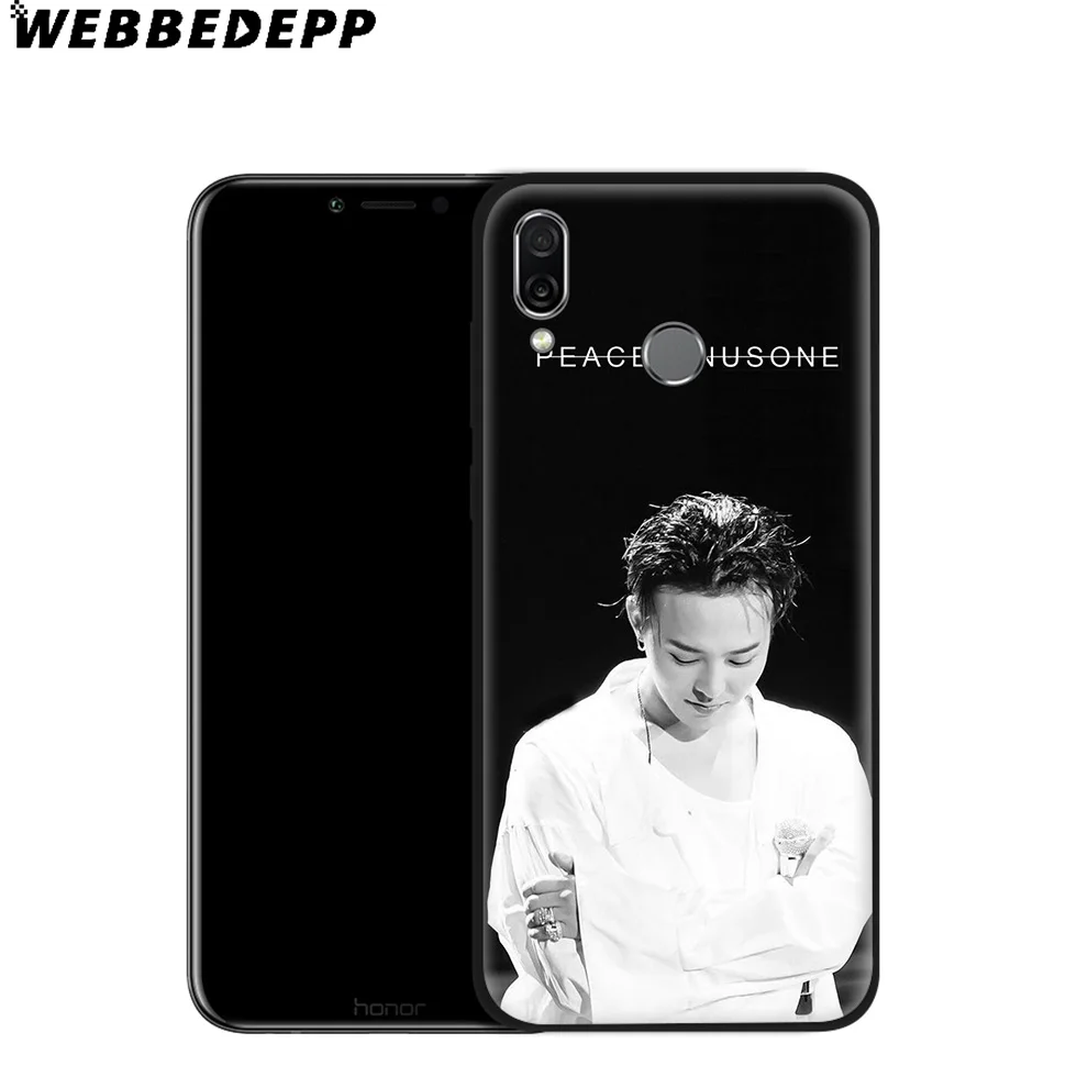 WEBBEDEPP мягкий чехол Bigbang G Dargon для Huawei P8 P9 P10 P20 P30 Lite Pro P Smart Z Plus 2019 Y6 Prime 2018 2017 Mini |