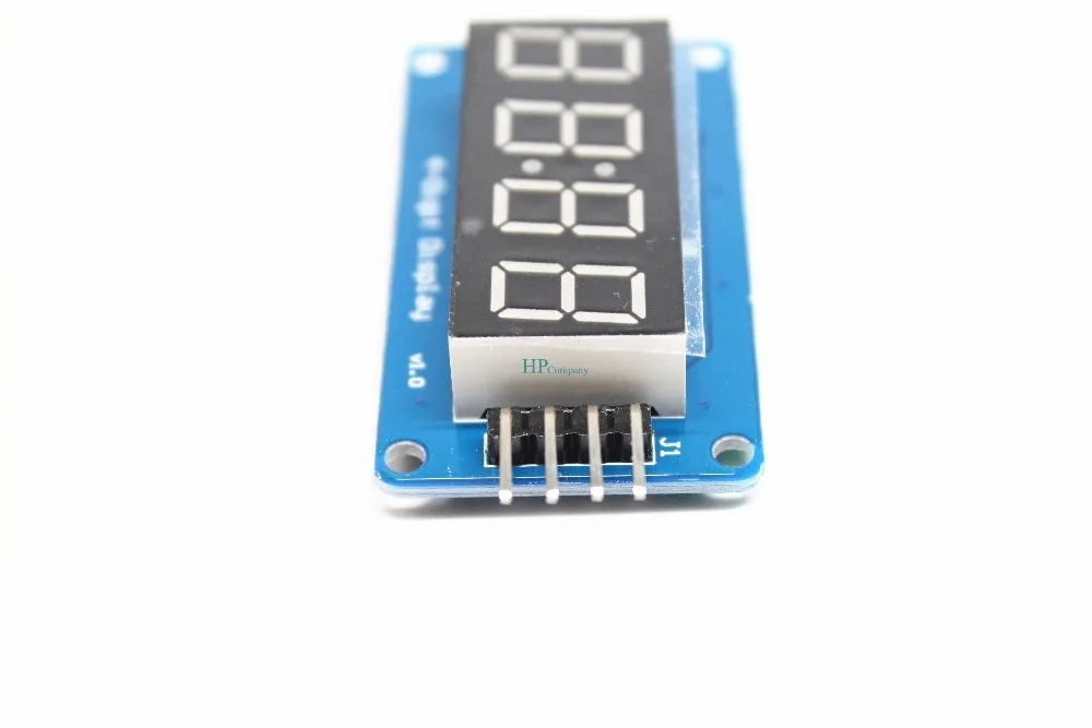 TM1637 светодиодный модуль дисплея для arduino 4 бита 0,36 дюймов часы красный анод цифровая трубка четыре последовательных платы драйвера
