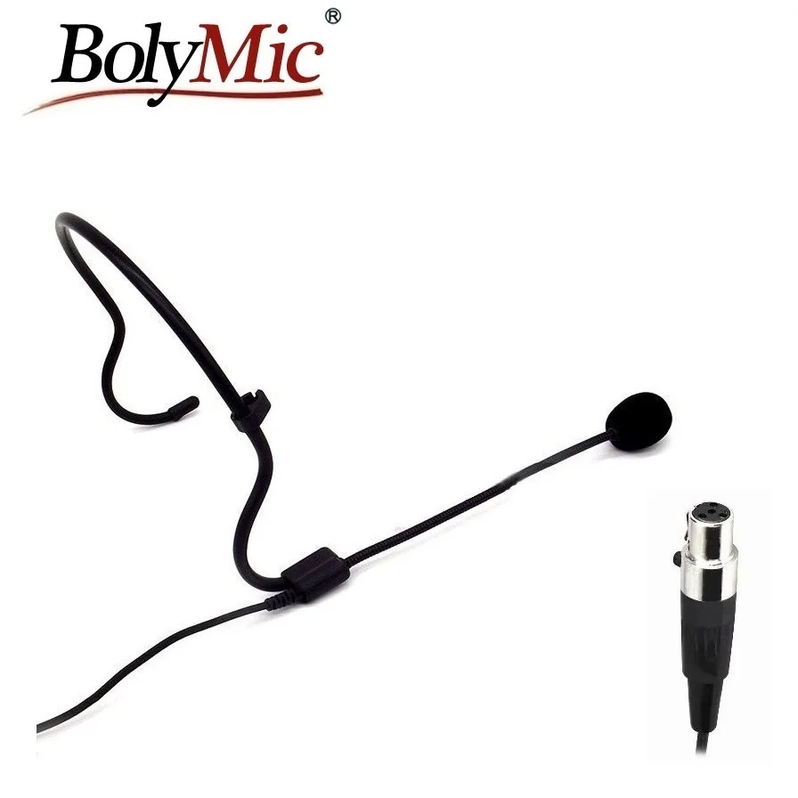 Bolymic PRO гарнитура микрофон для shure TA4F 4 Pin XLR беспроводной | Электроника