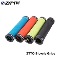ztto ztto cycling lockable handle grip anti slip grips for mtb folding bike handlebar bicycle parts ag 16 alloy rubber