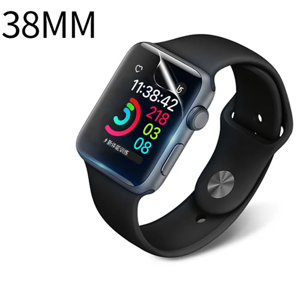 10D мягкая Гидрогелевая пленка для Apple Watch 38 мм 40 мм 42 мм 44 мм Защита экрана для часов 38 40 42 44 мм защитная пленка без стекла