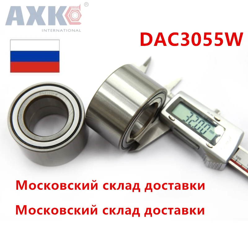 Подшипник ступицы колеса AXK DAC3055W, DAC30550032, 30x55x32, DAC3055, ATV, UTV - изображение