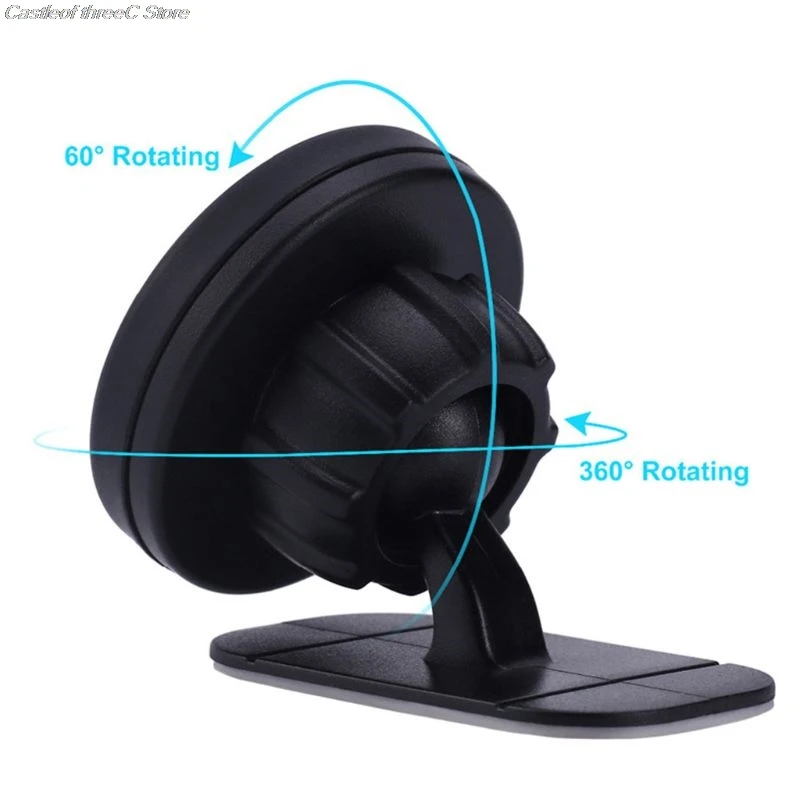 360 Degree Rotary Magnetic Car Phone Holder Stand Magnet Mount Air Vent Bracket for iPhone Huawei Samsung Cell Mobile | Электроника