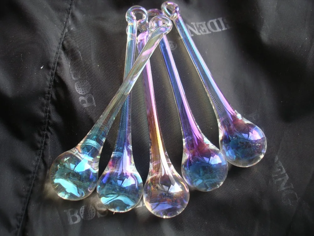 Бесплатная доставка хрустальные подвески для люстры 100 шт./лот 20x80 мм