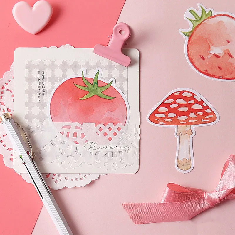 Helpro 30 листов/Набор Kawaii липкие нотки фруктовый мороженое мультфильм бумага