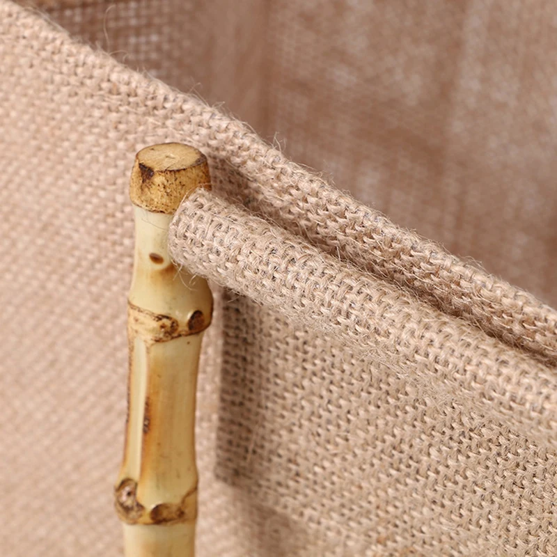 

Women Men Handbags Cotton Foldable Reusable Shopping Bag Rubbing Cart Eco Shoulder Organization Bag(Khaki)