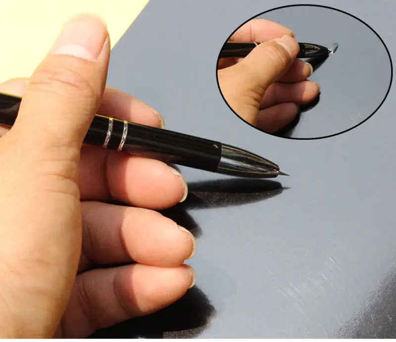 

1/8"/3.5mm 50m Wide Design Line Knifeless Tape Cutting Tape Wrap Film Car Wrapping + air bubble release pen + Glove