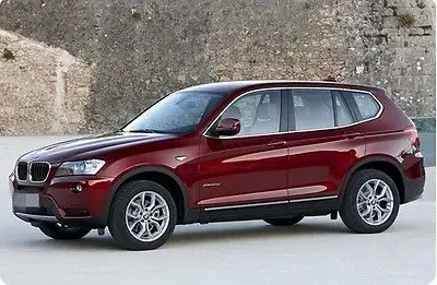 12 * Стальной Хромированный верх + нижняя рамка для BMW X3 f25 2011 2012 13 2014|Хромирование| |